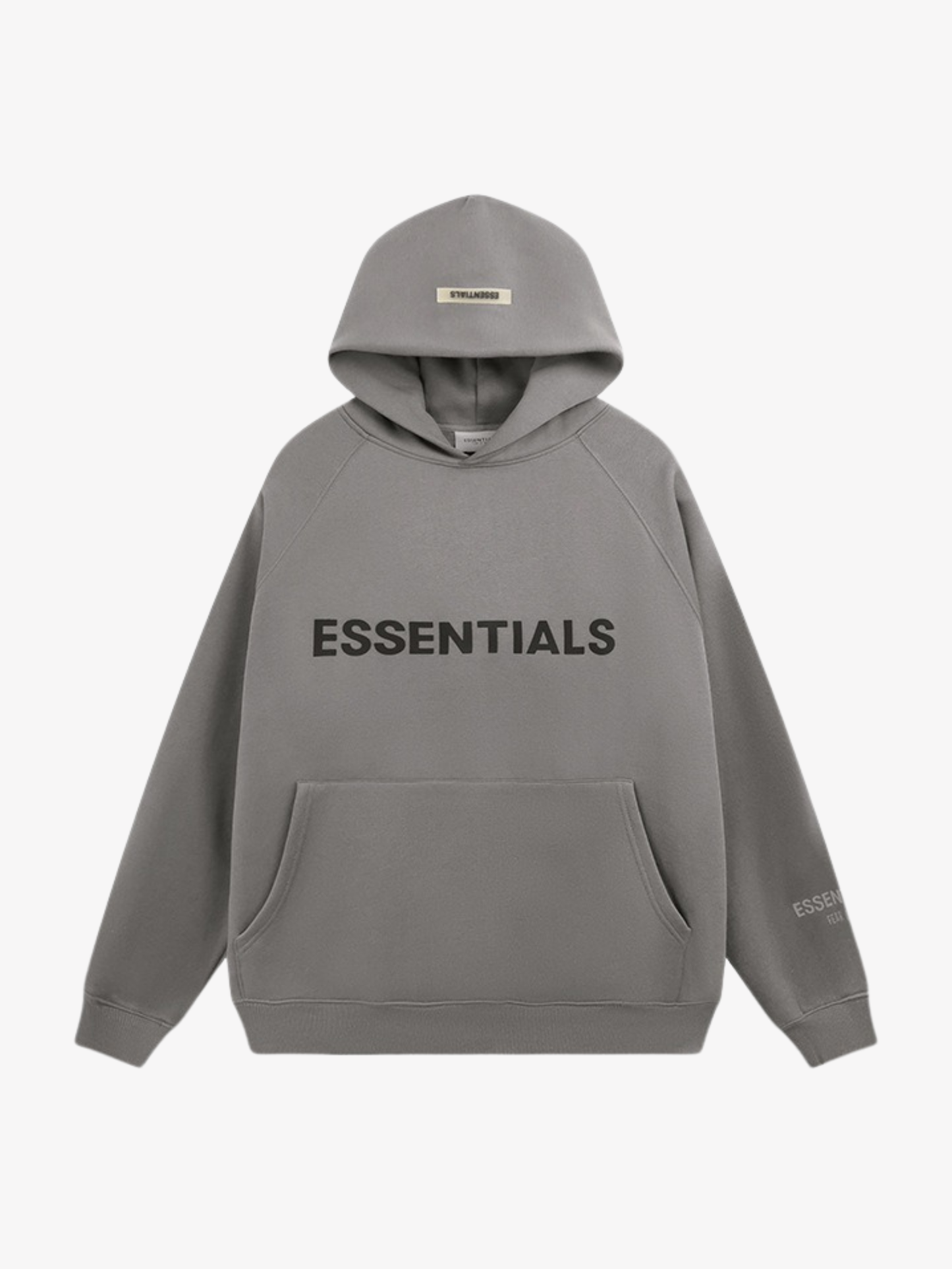 Dark Grey Essentials Hoodie
