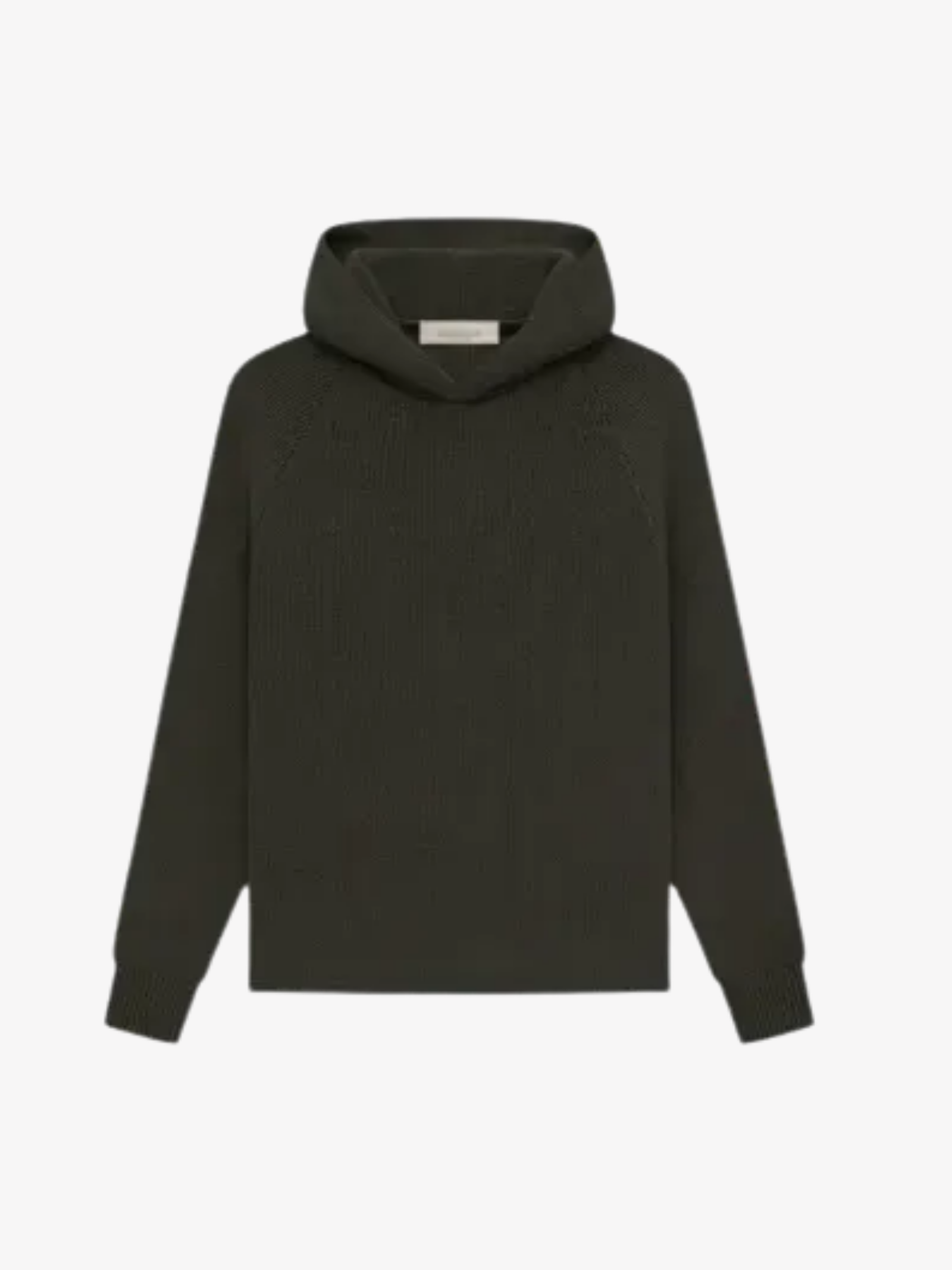 Black Essentials Hoodie For Kids