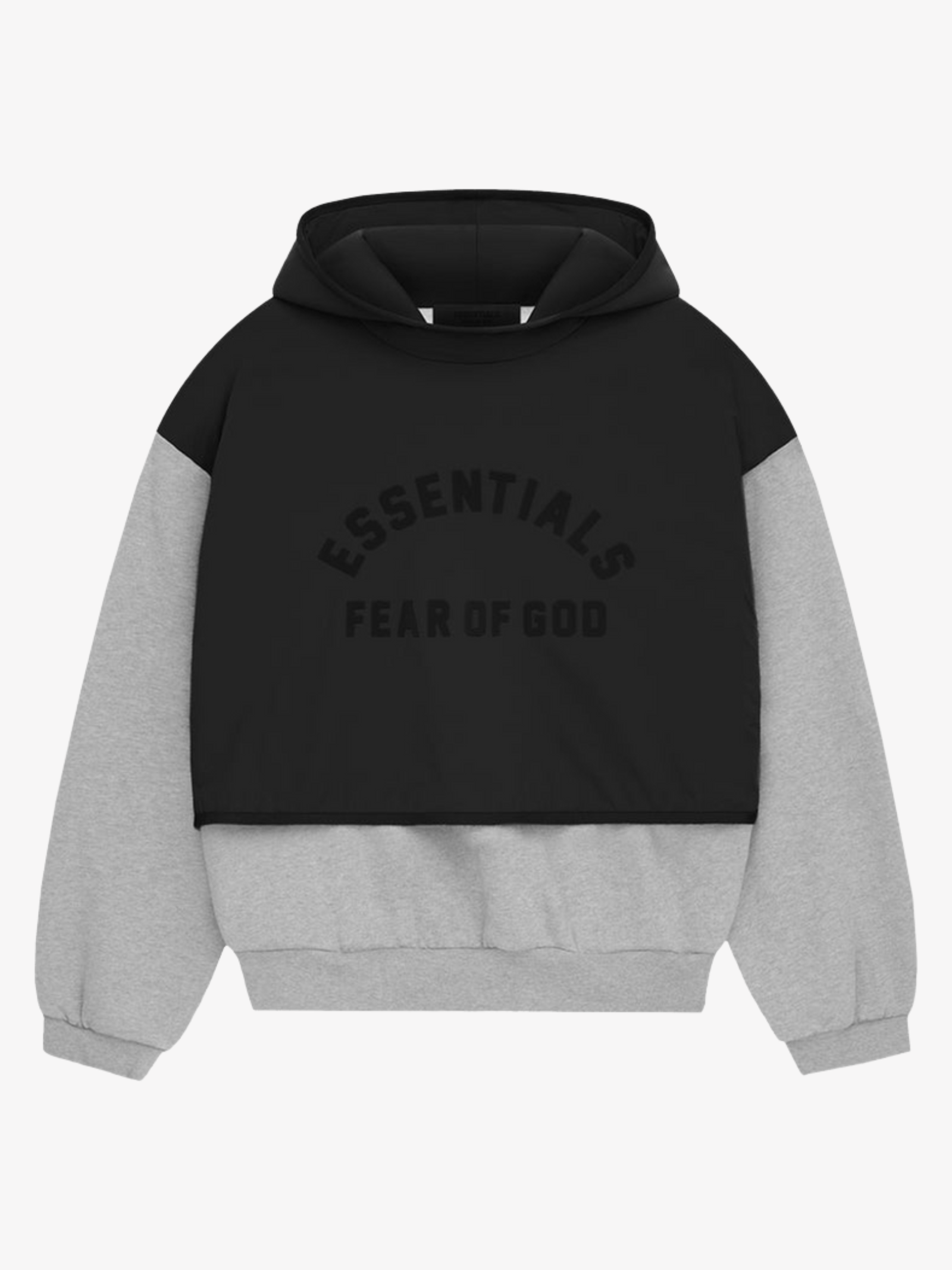 Black x Grey Essentials Hoodie