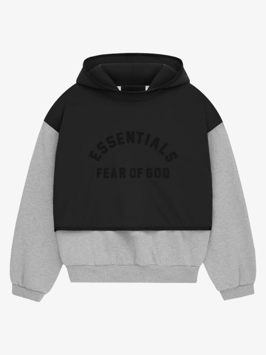 Black x Grey Essentials Hoodie