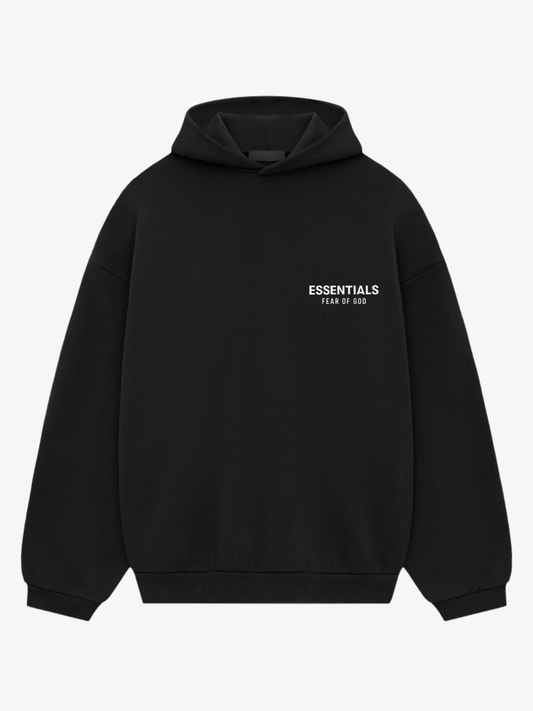Cotton Blend Fleece Essential Hoodie