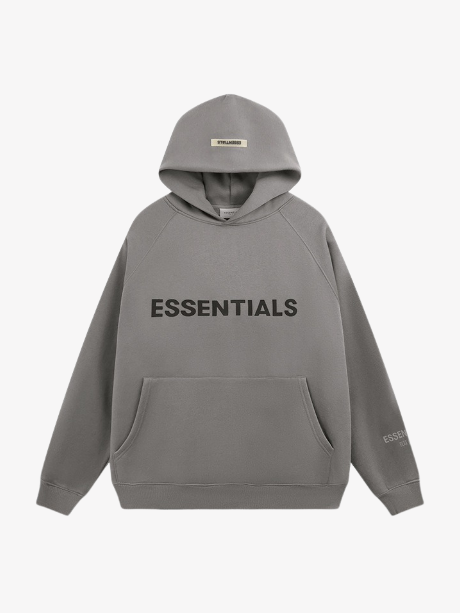 Dark Grey Essentials Hoodie