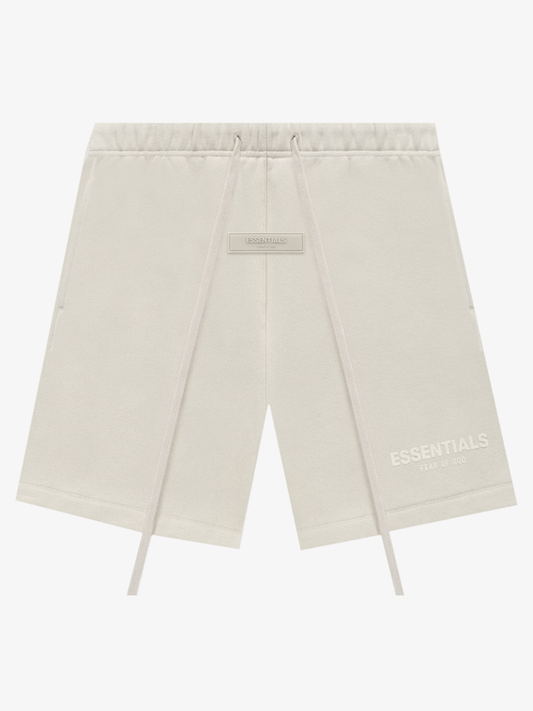 Essentials White Shorts