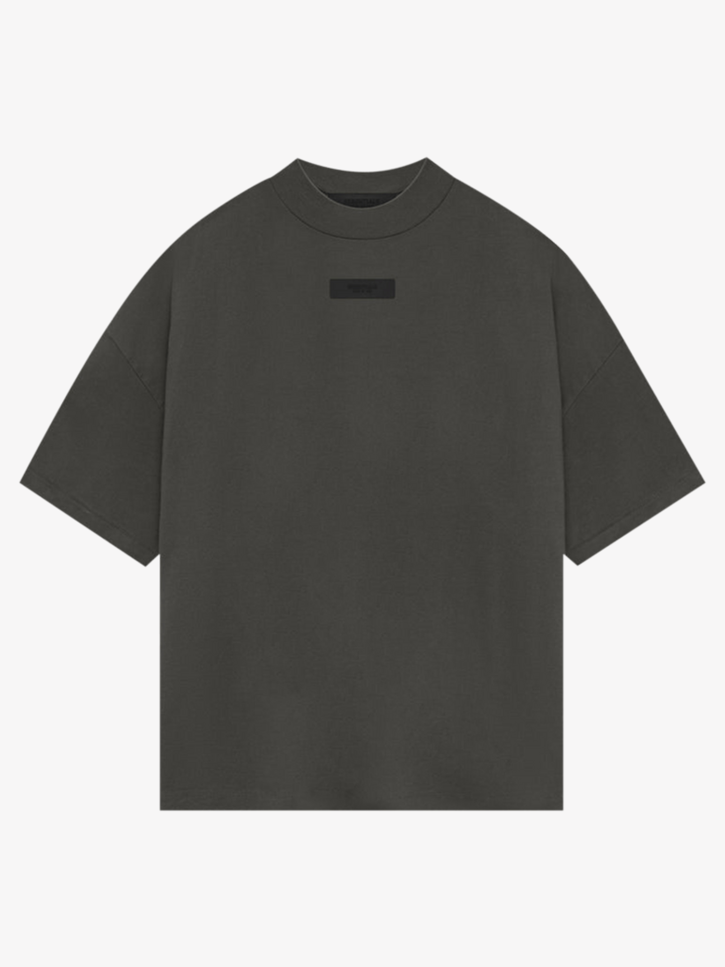 Gray Black Essentials t Shirts