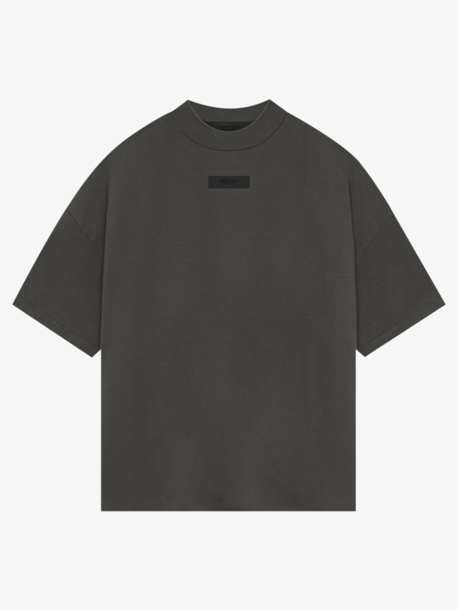 Gray Black Essentials t Shirts