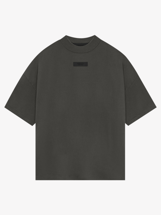 Gray Black Essentials t Shirts