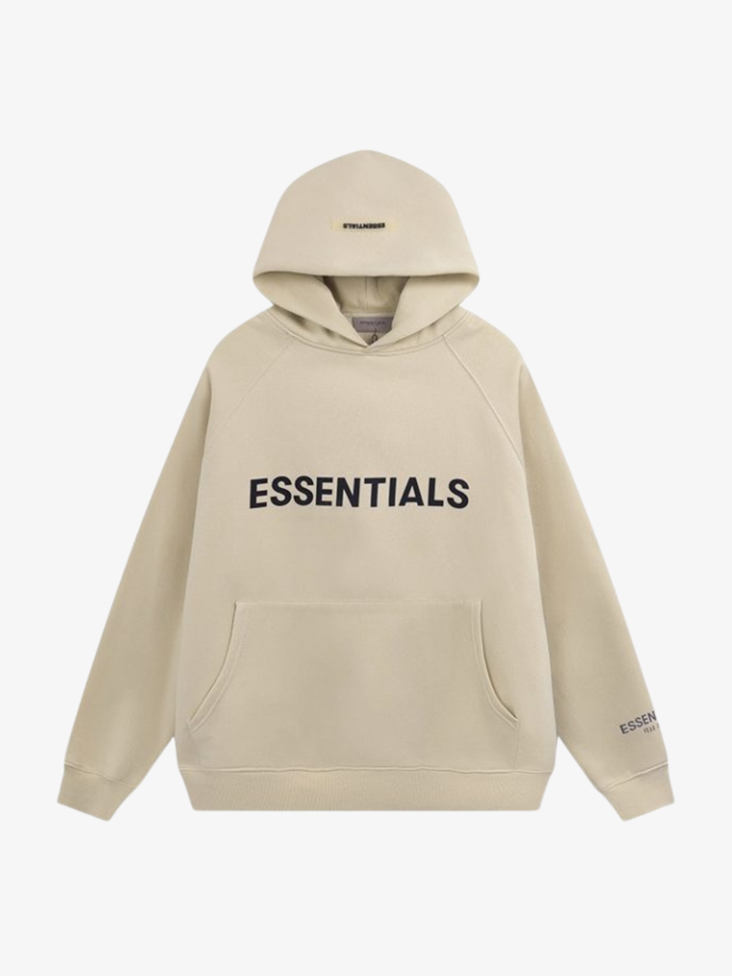 Light Brown Essentials Hoodie